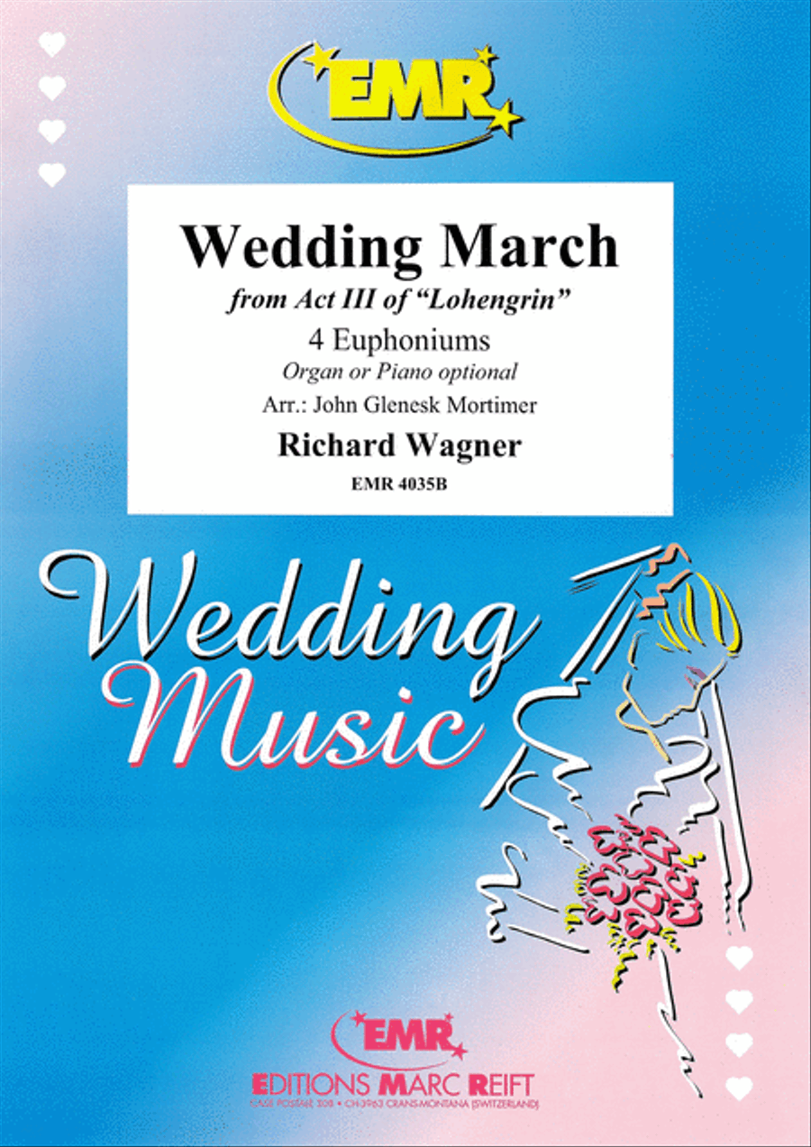 Wedding March Euphonium Quartet scores gallery preview page 1