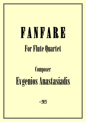 Fanfare - for Flute Quartet (2021)