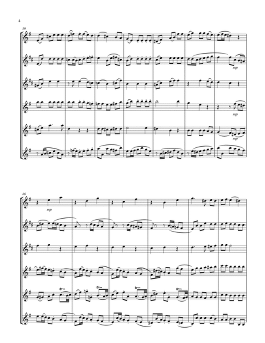 Recordare (from "Requiem") (F) (Saxophone Sextet - 1 Sop, 2 Alto, 3 Ten)