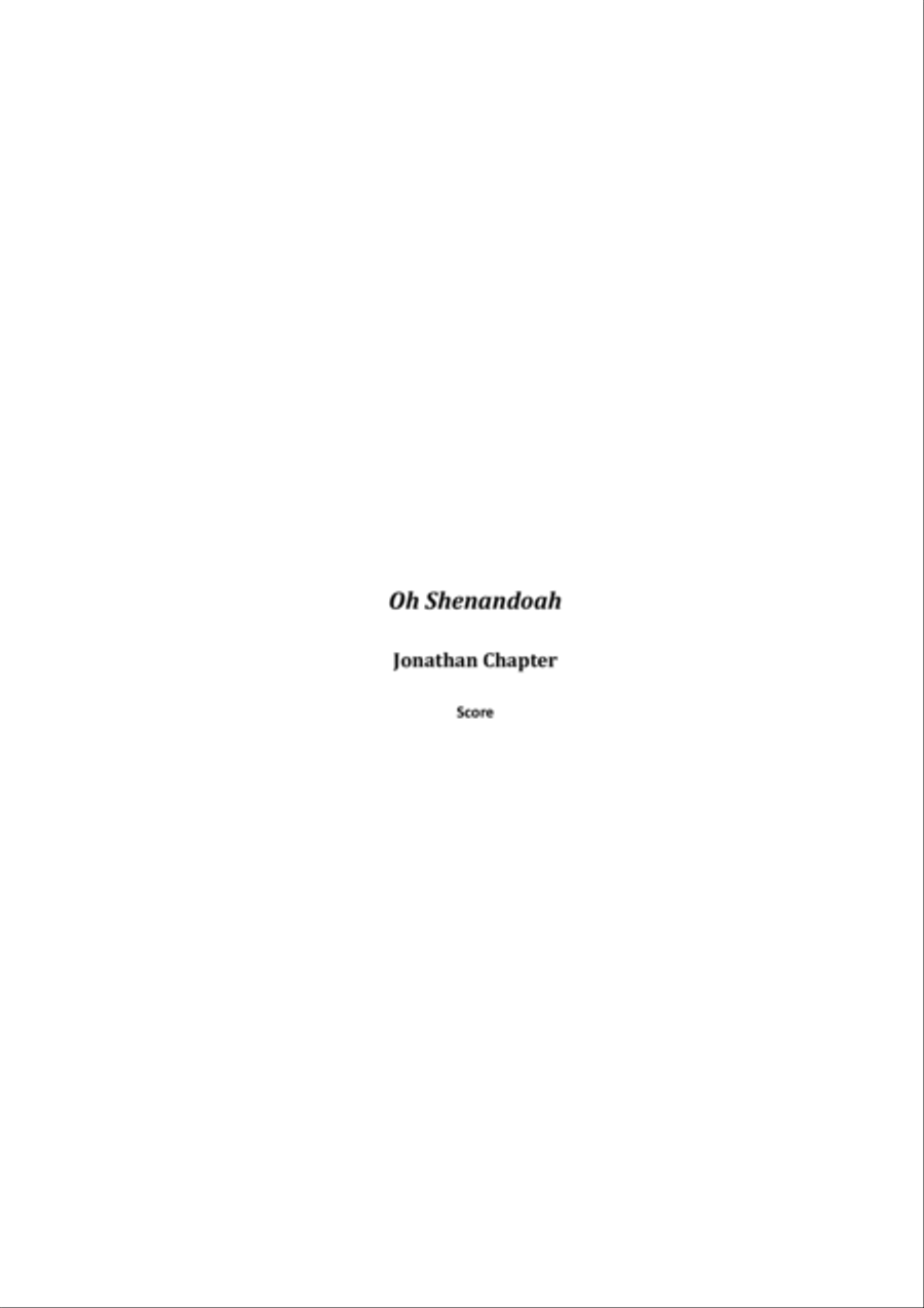 Shenandoah Shenandoah Cello scores gallery preview page 1