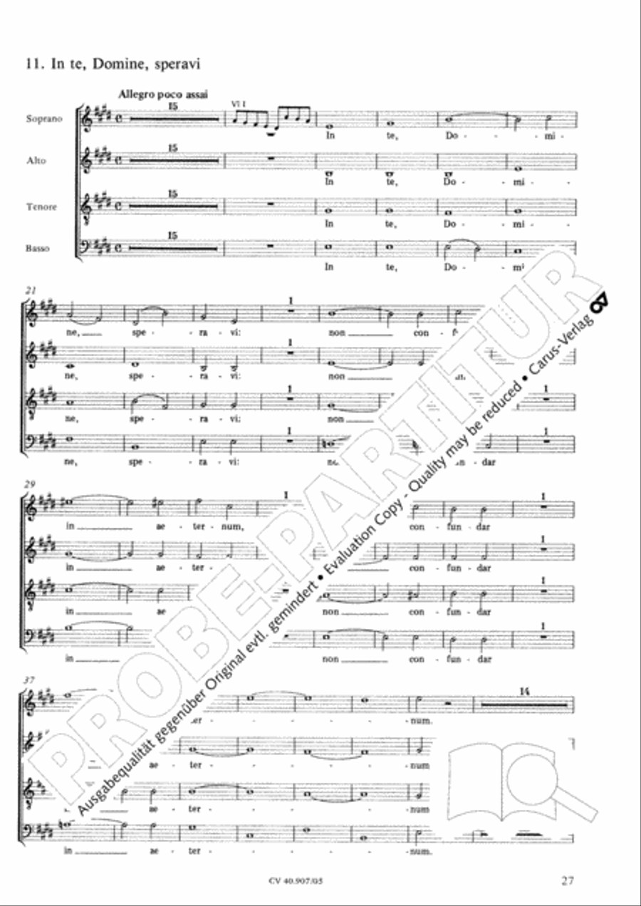 Te Deum 4-Part scores gallery preview page 28