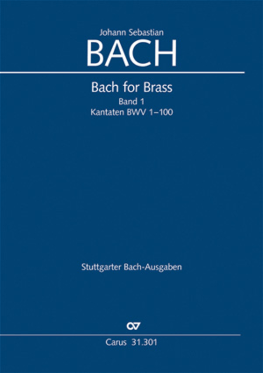 Bach for Brass 1: Cantatas I Voice scores gallery preview page 1