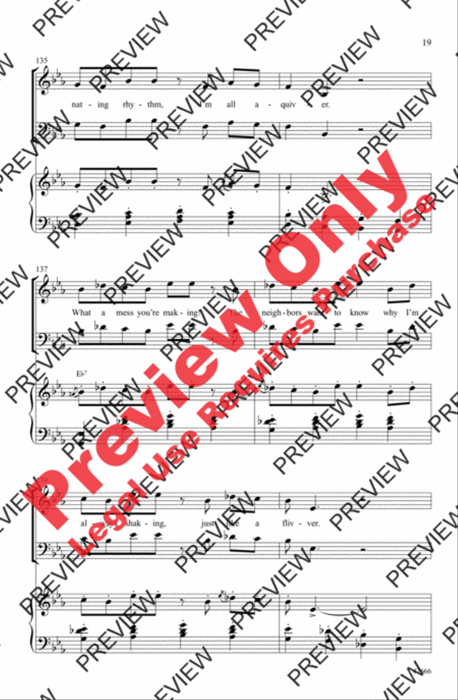 I Got Gershwin! 3-Part scores gallery preview page 19