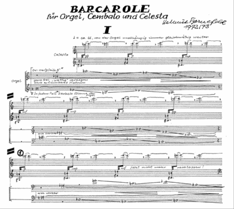 Barcarole