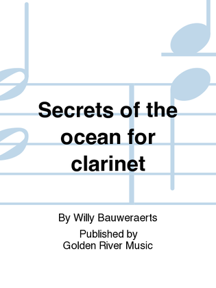 Secrets of the ocean for clarinet