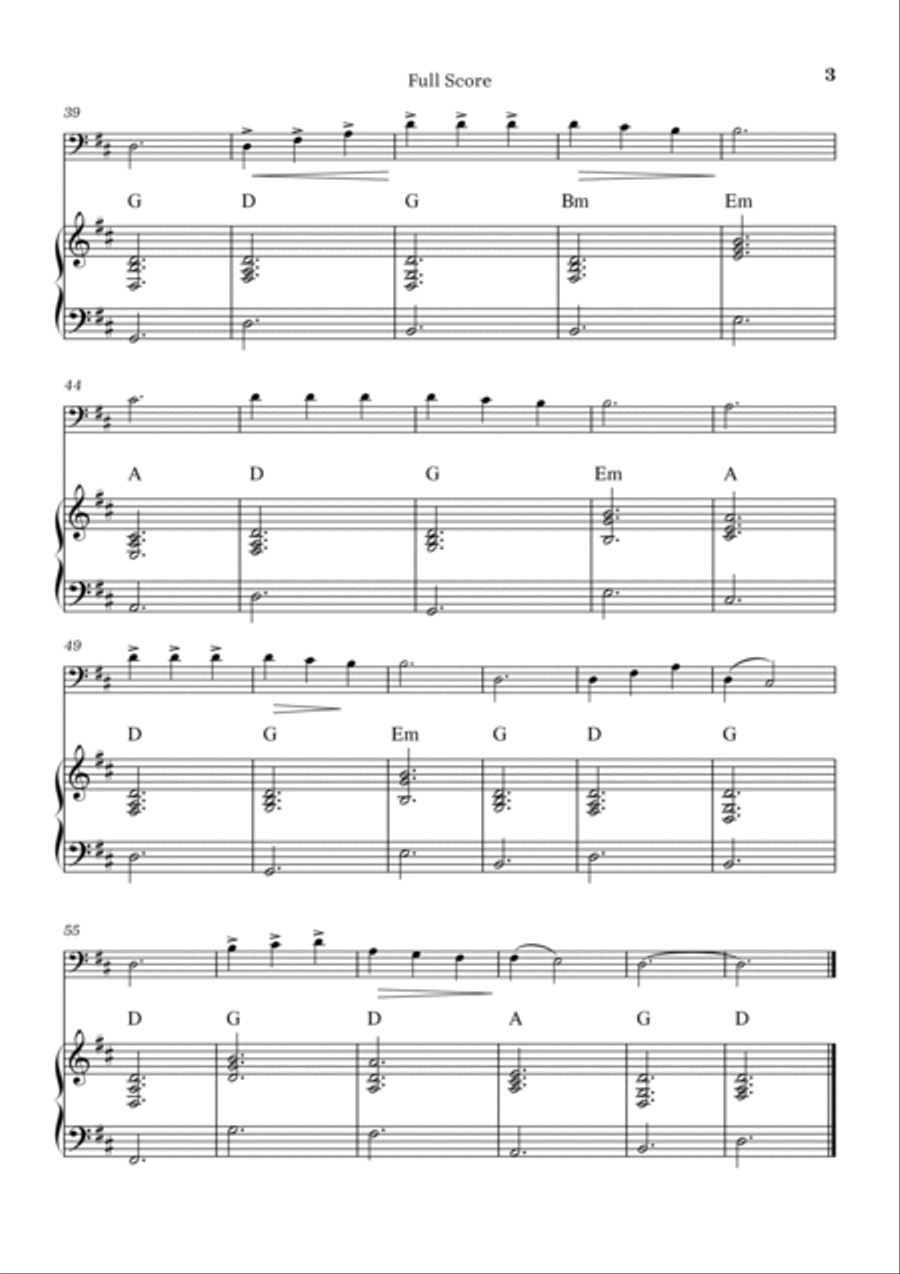 Wonderful, Merciful Savior Easy Piano scores gallery preview page 3