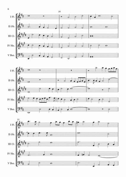 Canzon IV a 4 Ch.189 (Giovanni Gabrieli) Wind Quintet arr. Adrian Wagner image number null