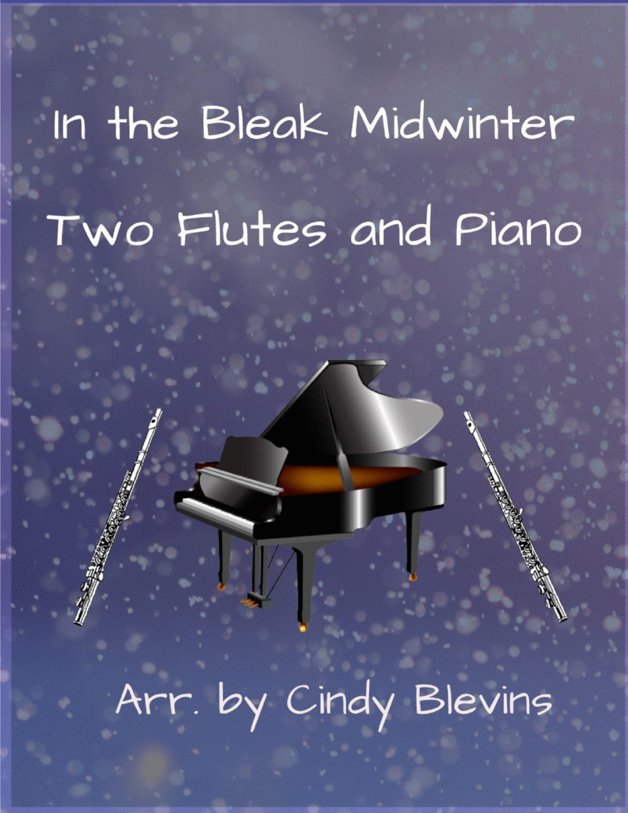 In the Bleak Midwinter, Two Flutes and Piano image number null