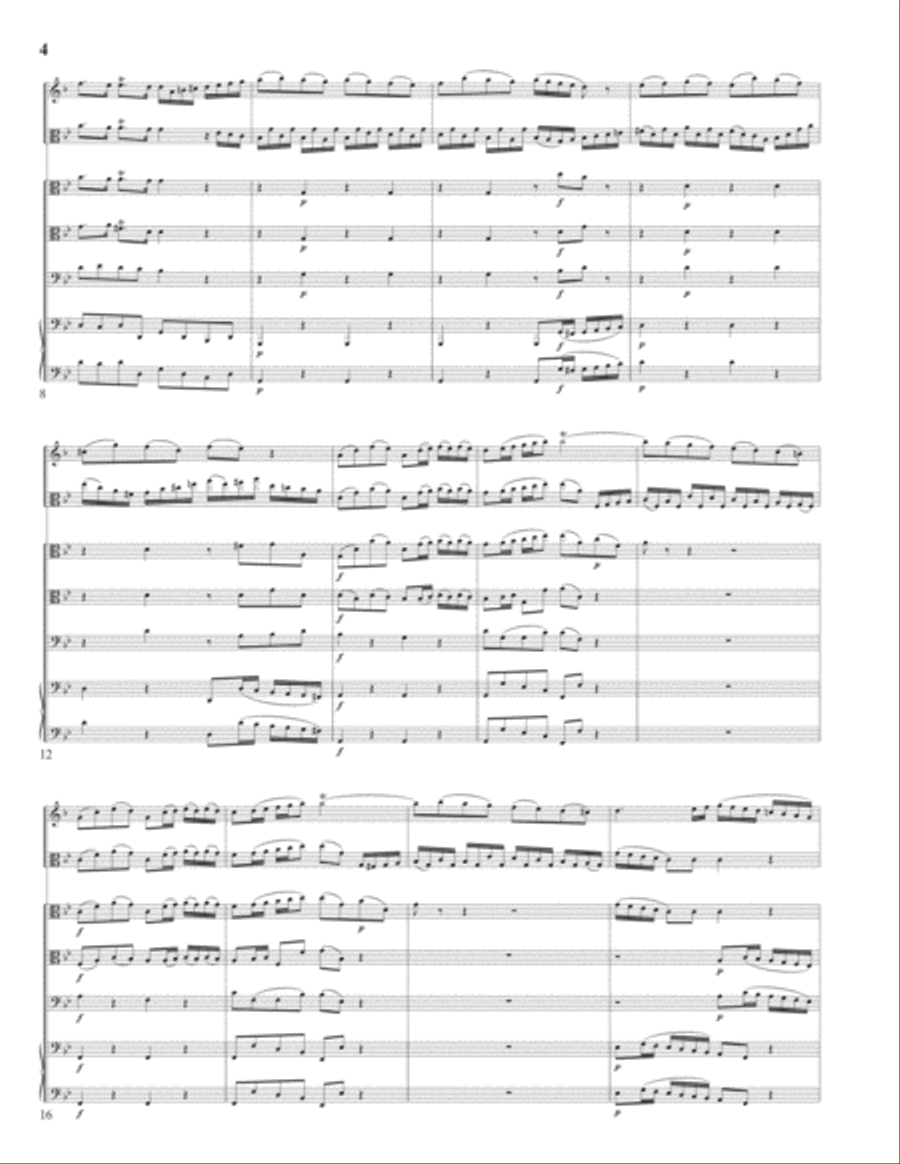 Concerto for English Horn and Viola in G Minor COMPLETE SET English Horn scores gallery preview page 4