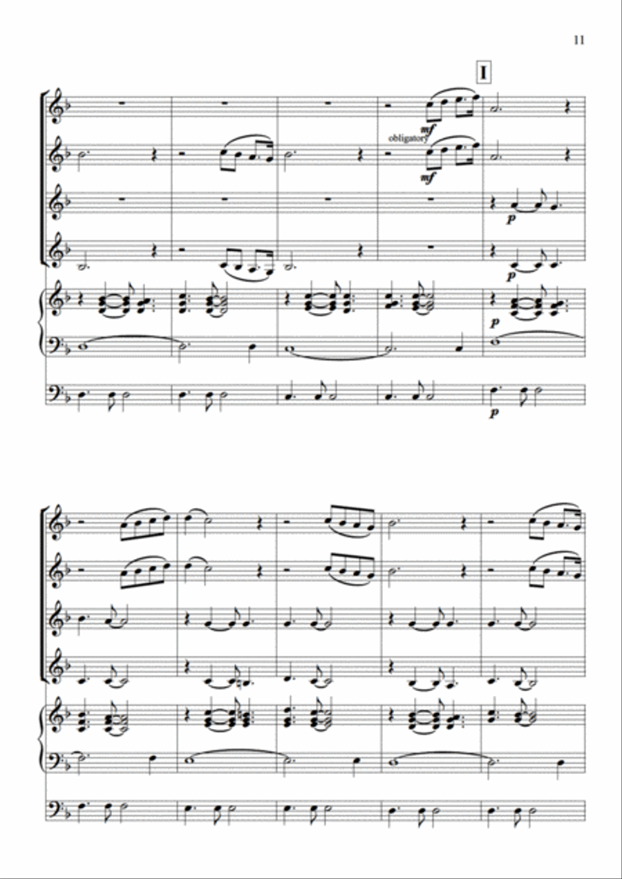 Abba Hits Abba Hits Set of Parts scores gallery preview page 9