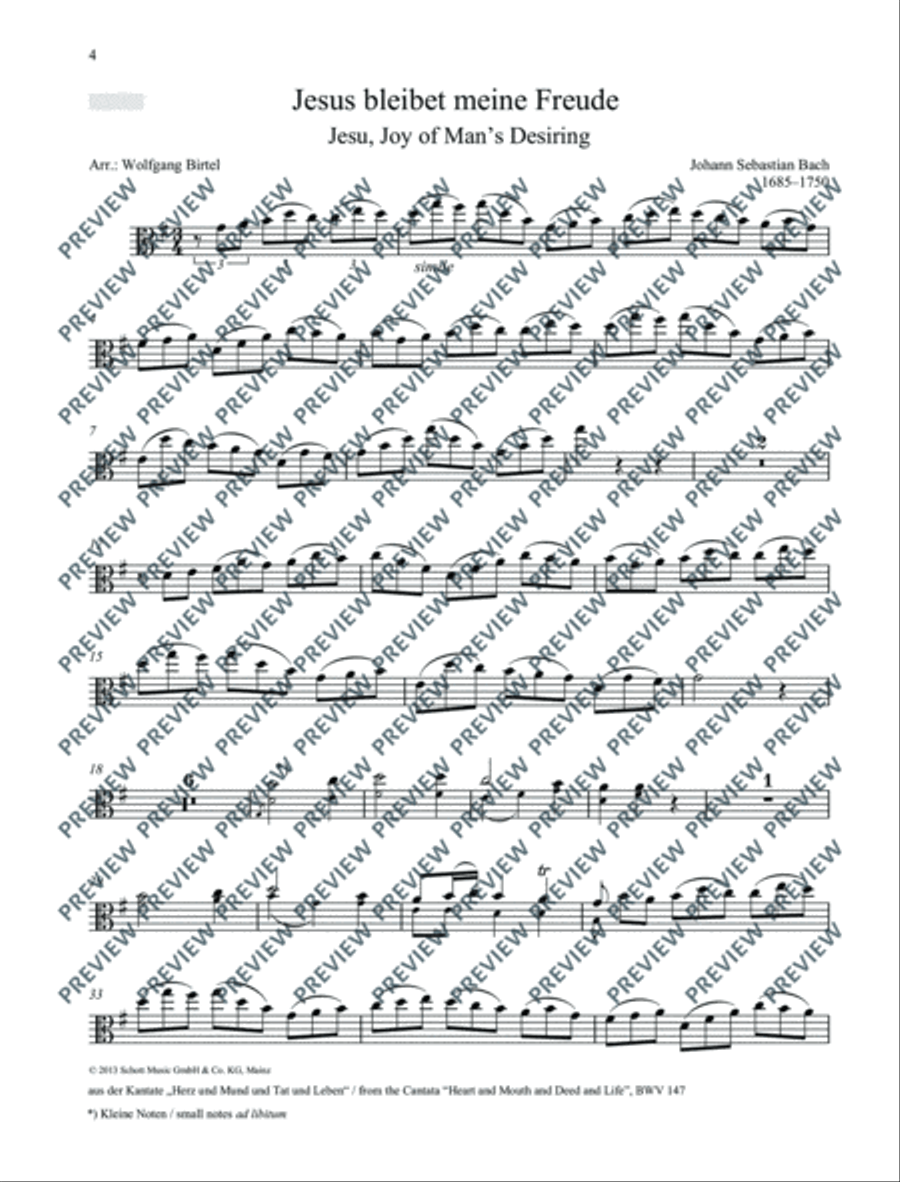 Classical Highlights for Viola Piano Accompaniment scores gallery preview page 5