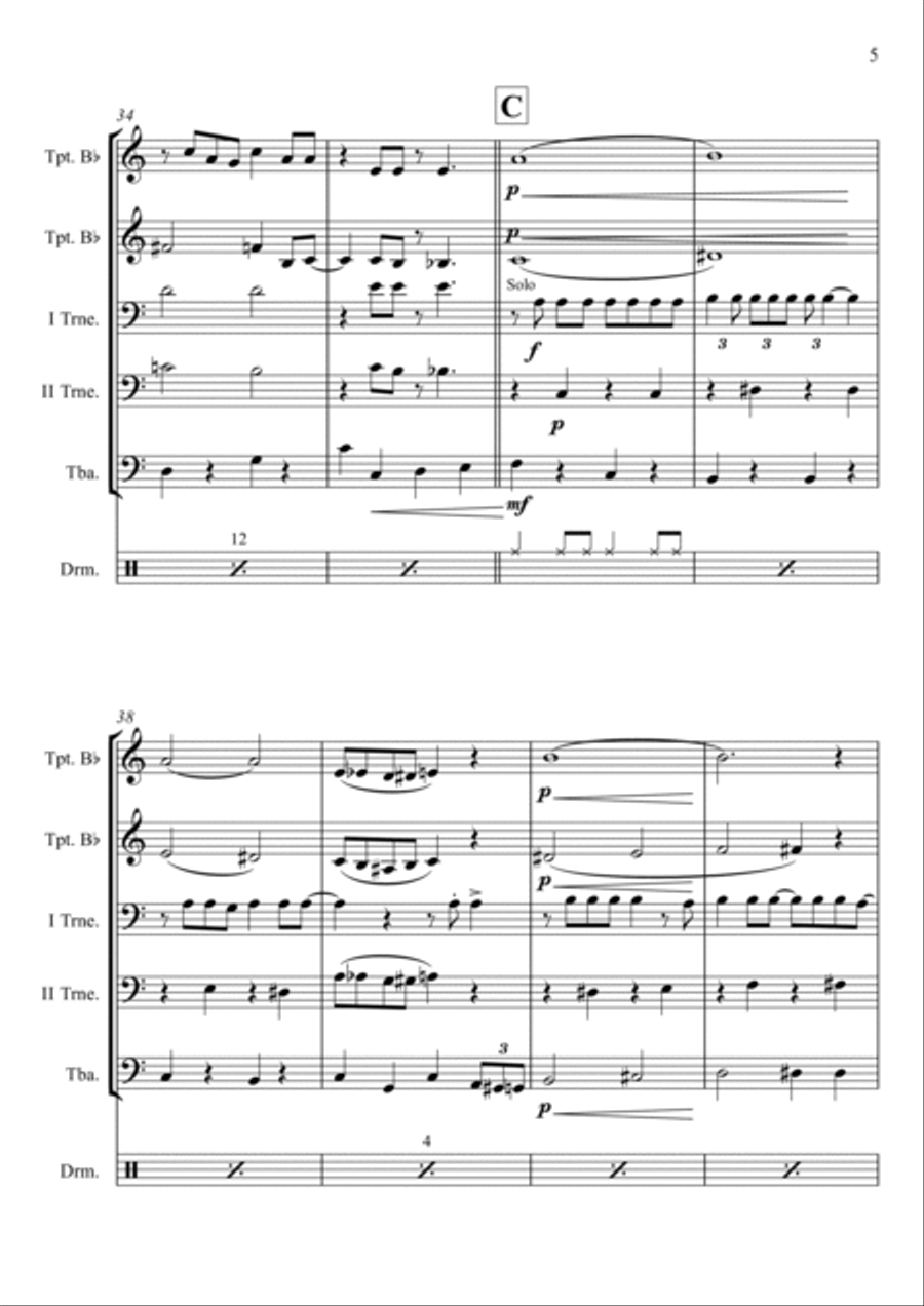 You've Got A Friend In Me Large Ensemble scores gallery preview page 5