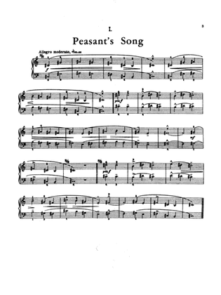 Book cover for Bartók: Ten Easy Pieces