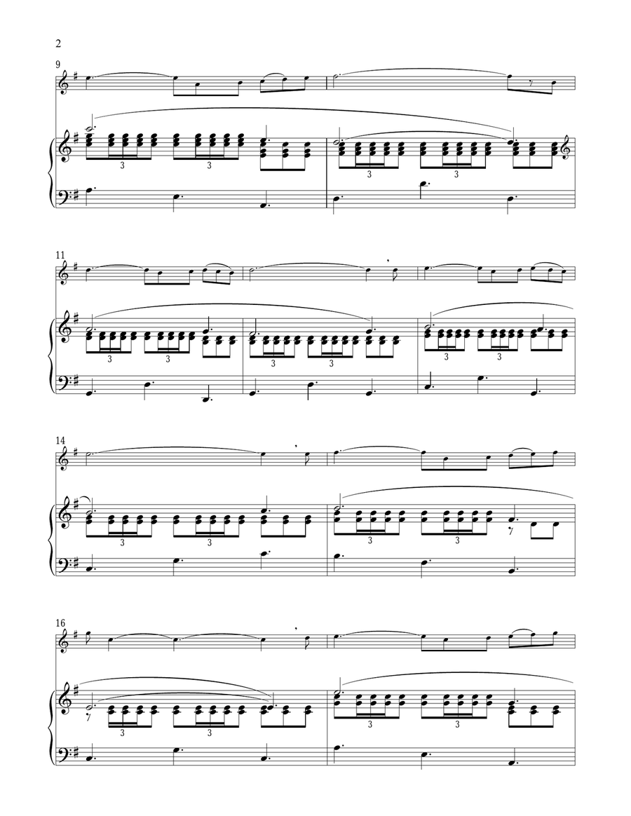 The Impossible Dream (The Quest) (from Man Of La Mancha) Flute Solo scores gallery preview page 2