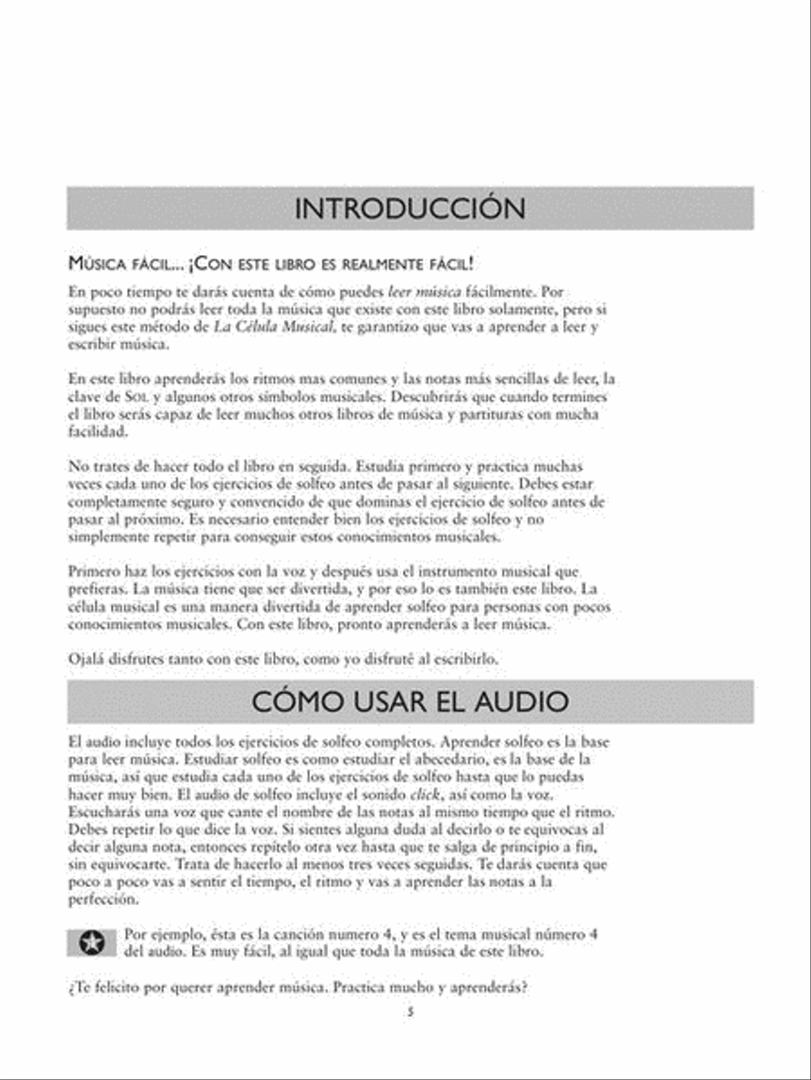 Primer Nivel: Aprende Solfeo Facilmente CD scores gallery preview page 5