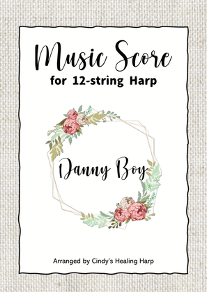 Danny Boy (Londonderry Air) for 12-string harp