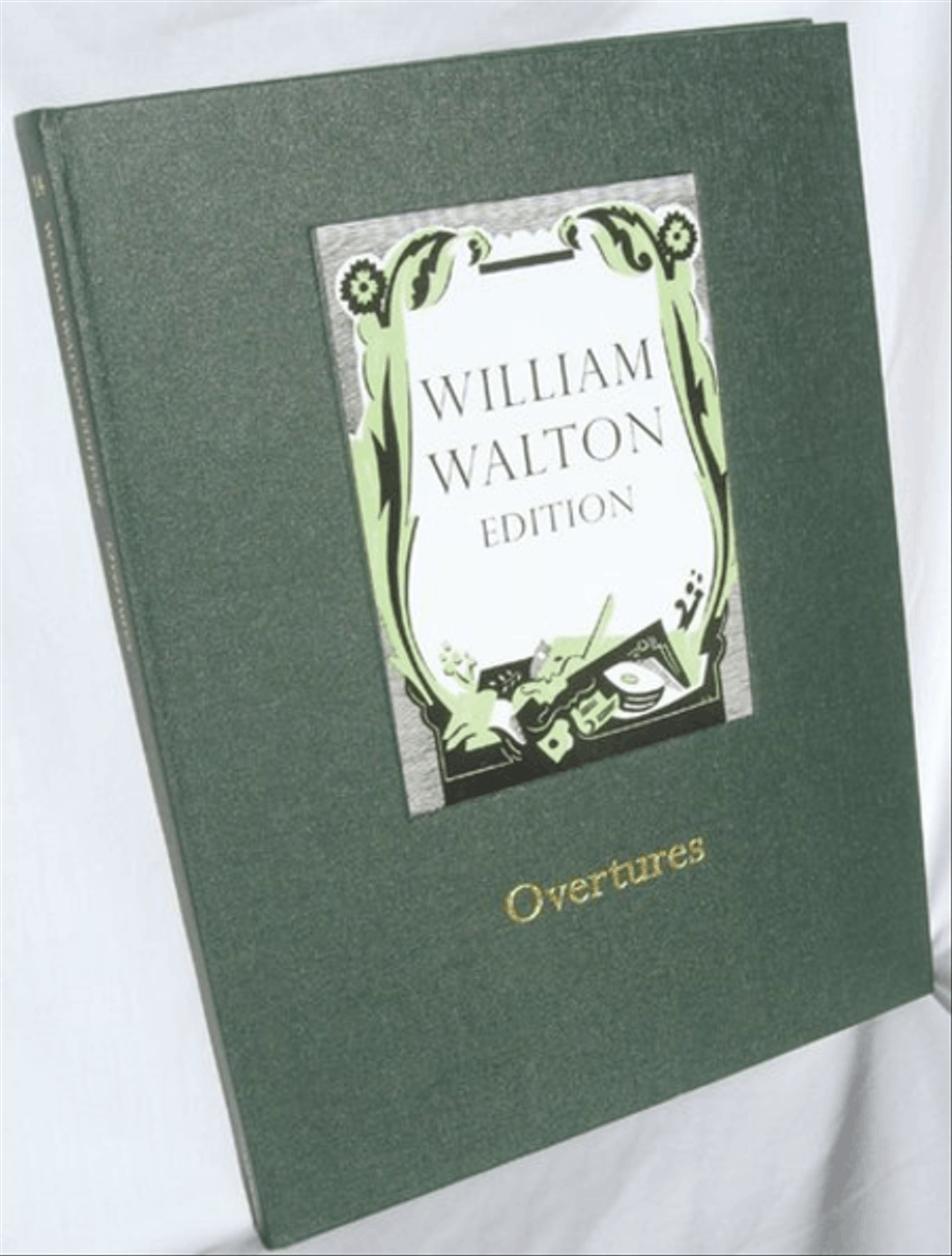 Overtures by William Walton Full Orchestra - Sheet Music