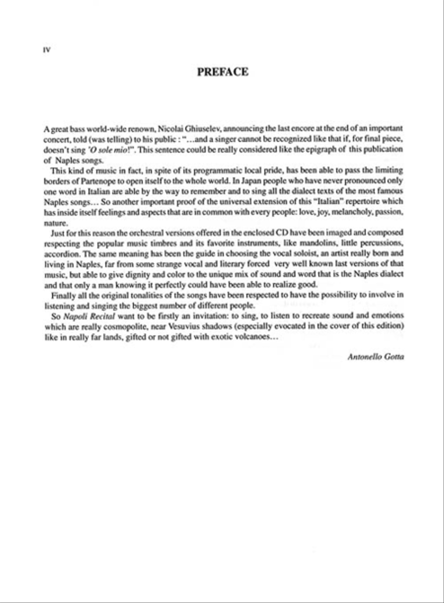 Napoli Recital – Volume 1 Voice scores gallery preview page 3