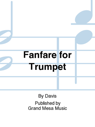 Book cover for Fanfare for Trumpet