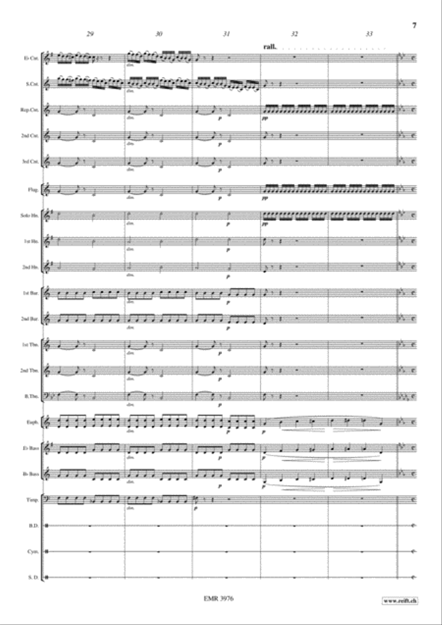 Light Cavalry Light Cavalry Brass Band scores gallery preview page 8