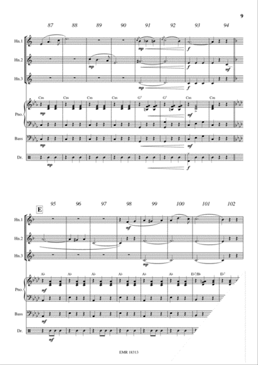 Donauwellen Horn scores gallery preview page 9