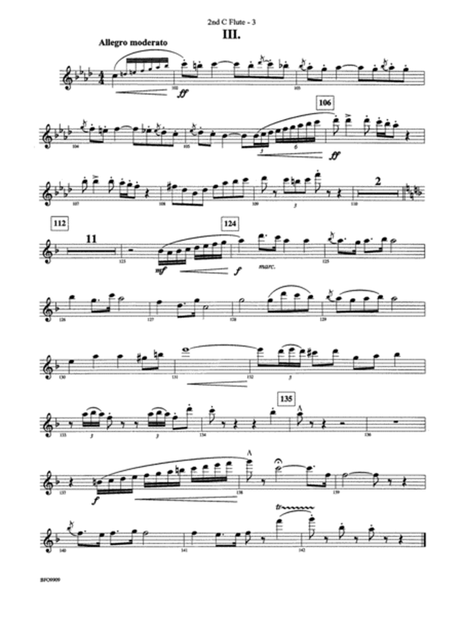 Carmen Suite: 2nd Flute