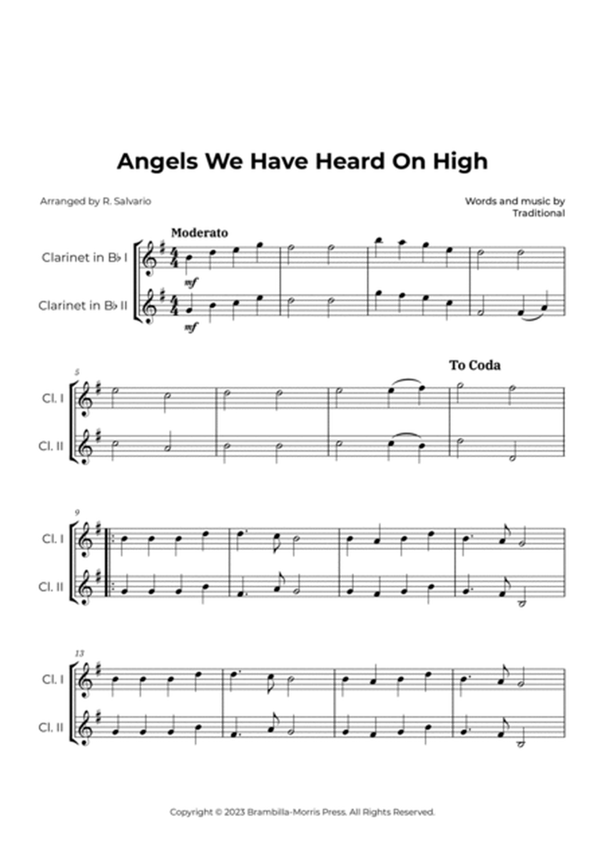 Angels We Have Heard On High (Key of G Major) image number null