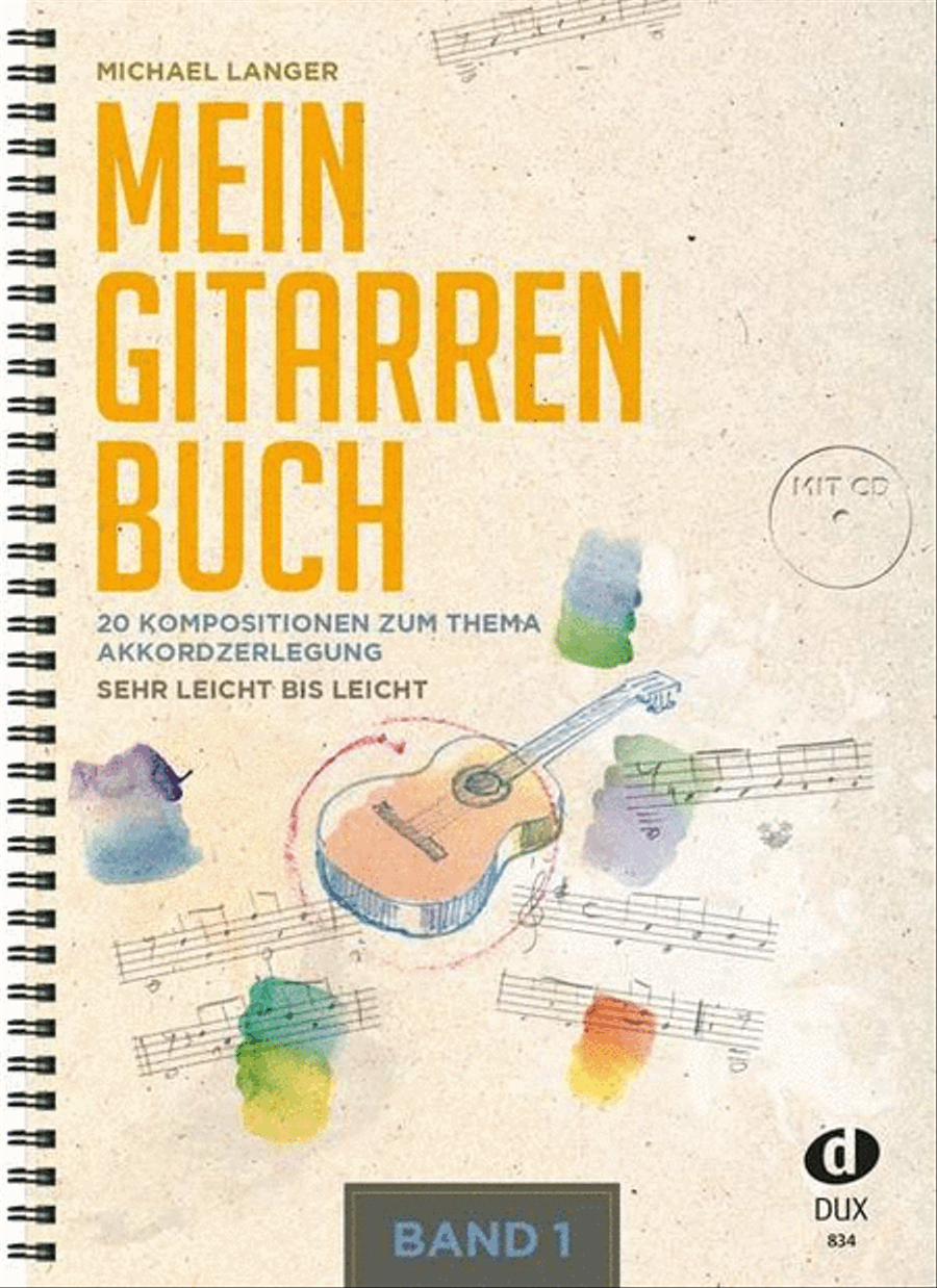 Mein Gitarrenbuch Vol. 1 Mein Gitarrenbuch Vol. 1 Guitar scores gallery preview page 1