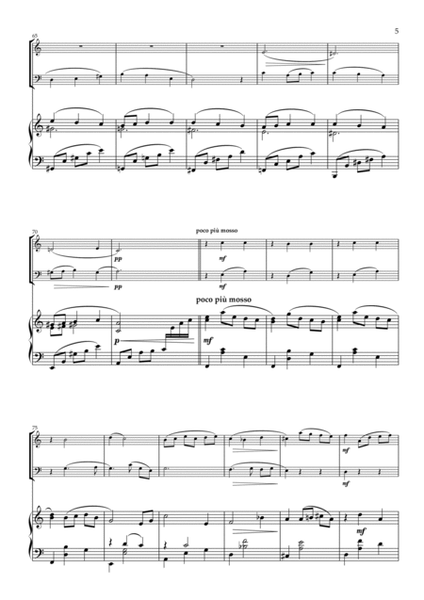 Nocturne. Original For Flute, Bassoon and Piano. image number null