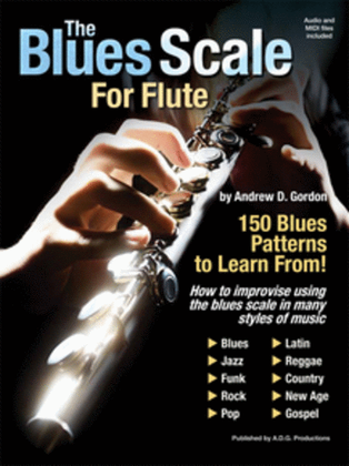 Book cover for The Blues Scale for Flute