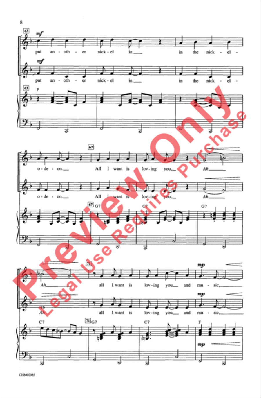 Music! Music! Music! 2-Part scores gallery preview page 8