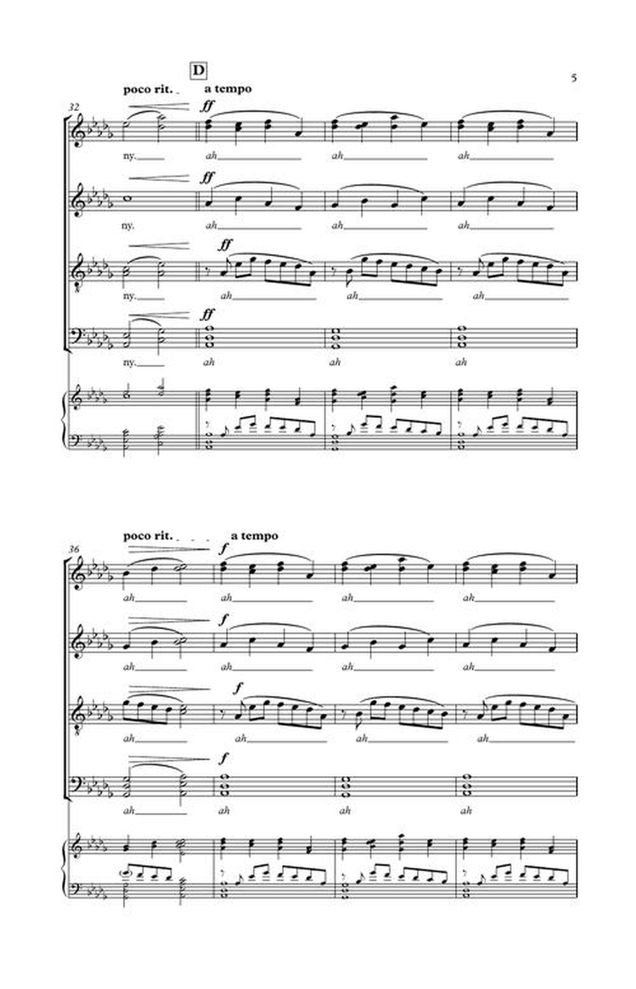 This Is to Be My Symphony Divisi scores gallery preview page 4