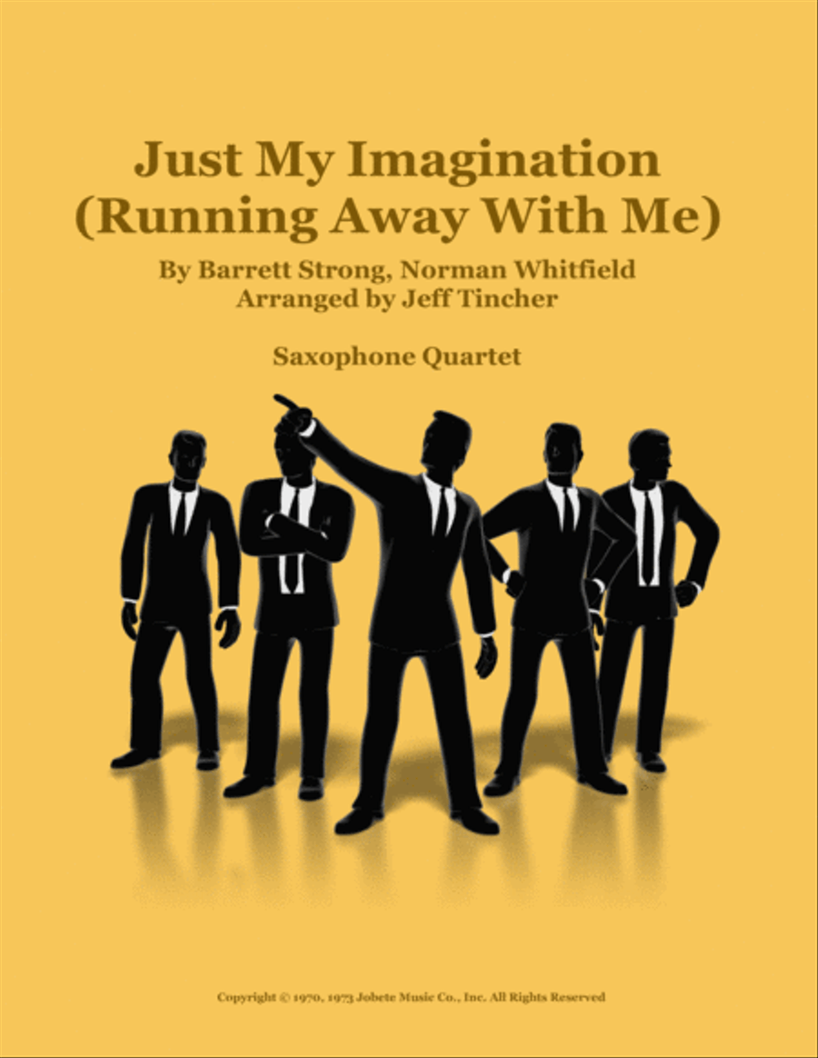 Just My Imagination (running Away With Me) Woodwind Quartet scores gallery preview page 1