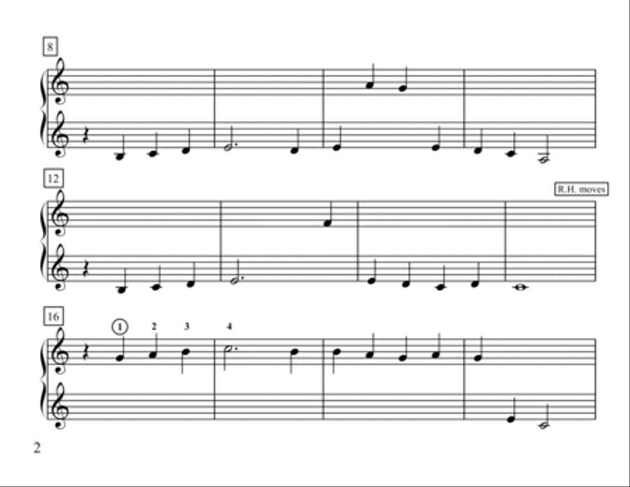 Danny Boy (Primer Level Piano) Easy Piano scores gallery preview page 2