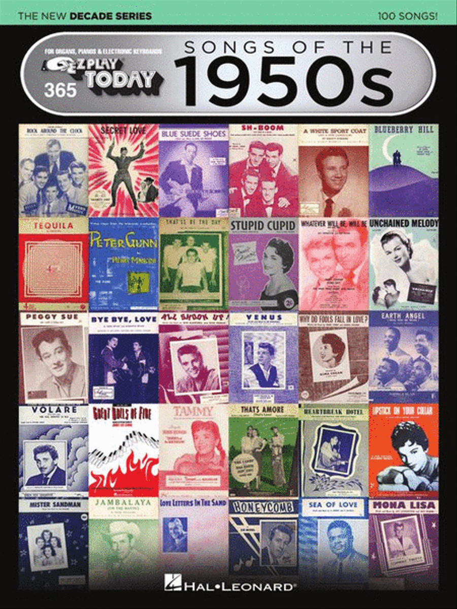 Songs of the 1950s – The New Decade Series Electronic Keyboard scores gallery preview page 2