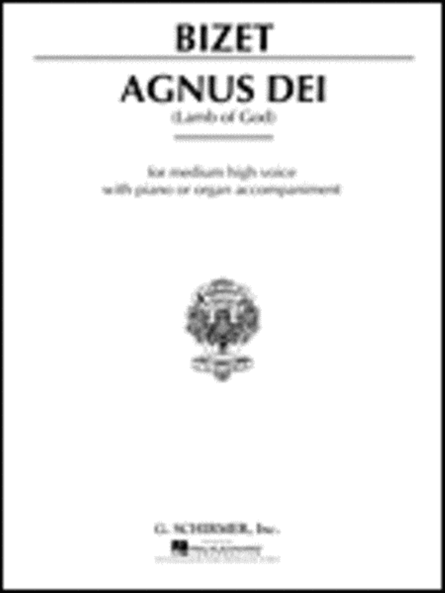 Agnus Dei (Lamb of God) Voice scores gallery preview page 1
