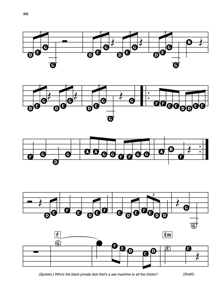 Theme From Shaft Theme From Shaft Electronic Keyboard scores gallery preview page 3