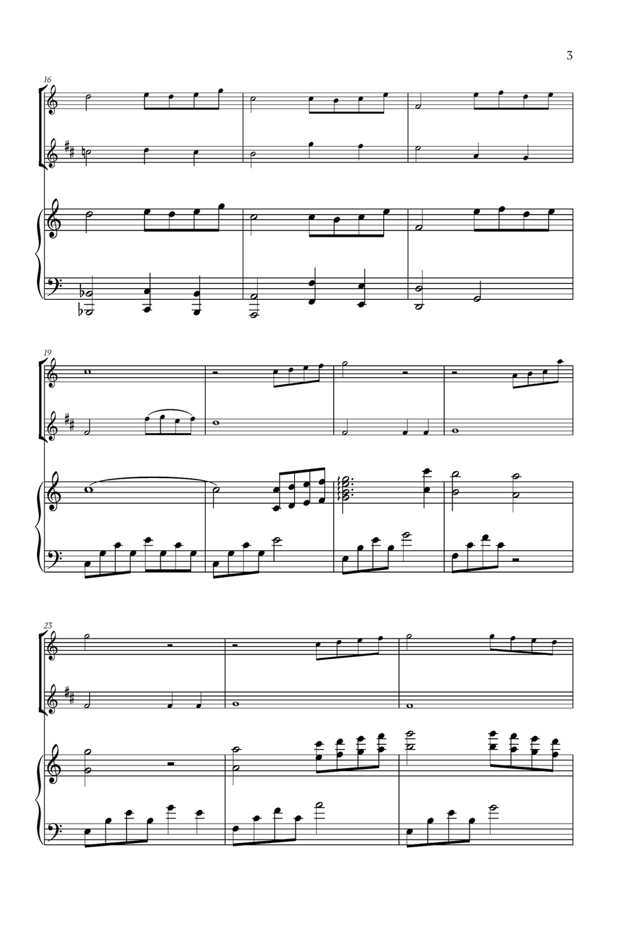 Beauty And The Beast Soprano Saxophone scores gallery preview page 3