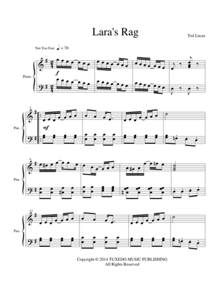 Lara's Rag - for Piano Solo