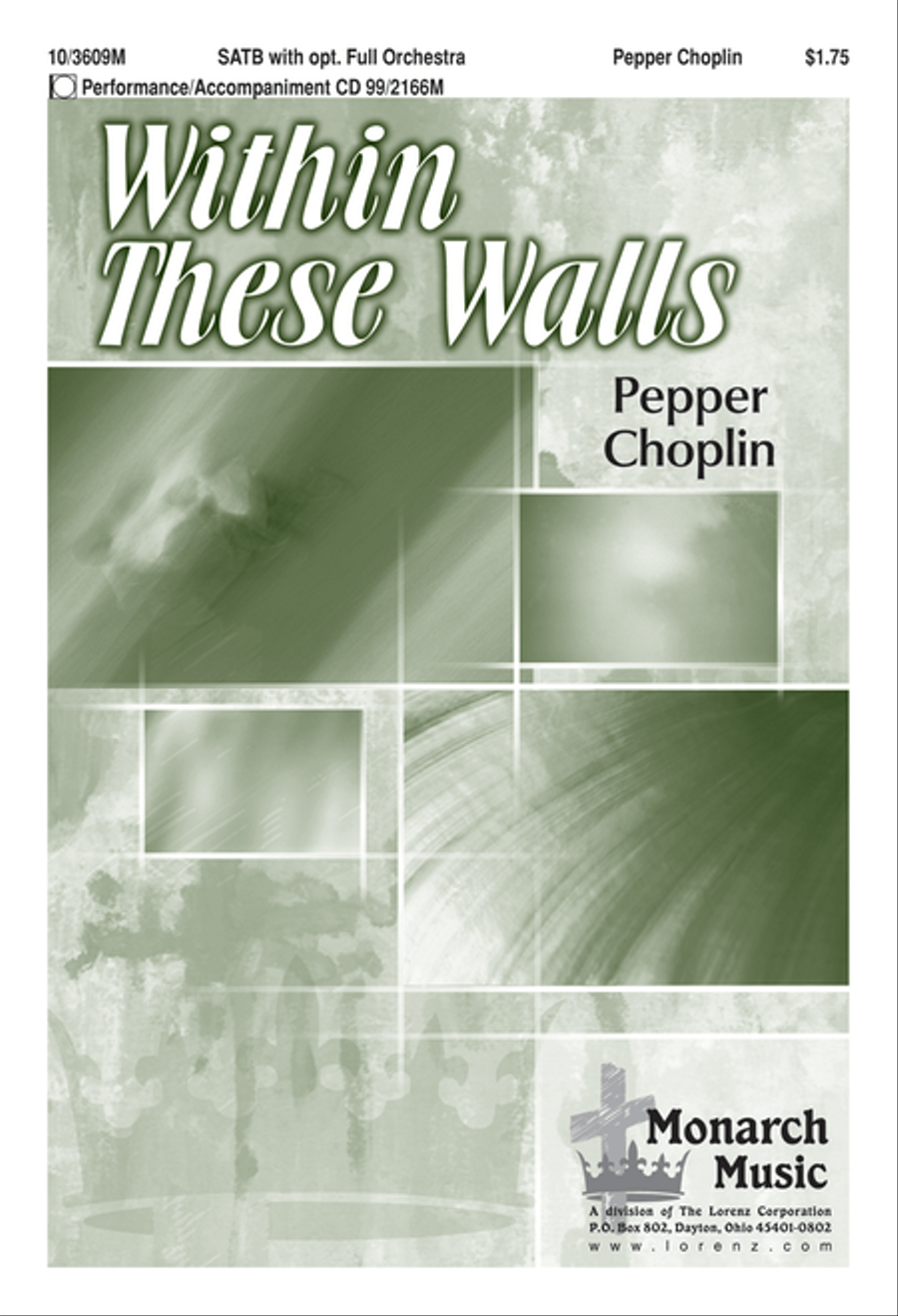 Within These Walls 4-Part scores gallery preview page 1