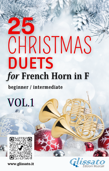 25 Christmas Duets for French Horn in F - VOL.1 image number null