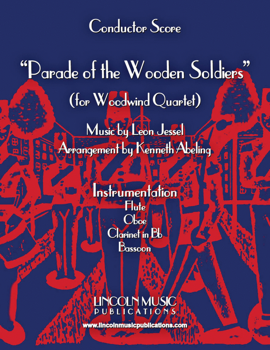 Parade of the Wooden Soldiers (for Woodwind Quartet) Woodwind Quartet scores gallery preview page 1
