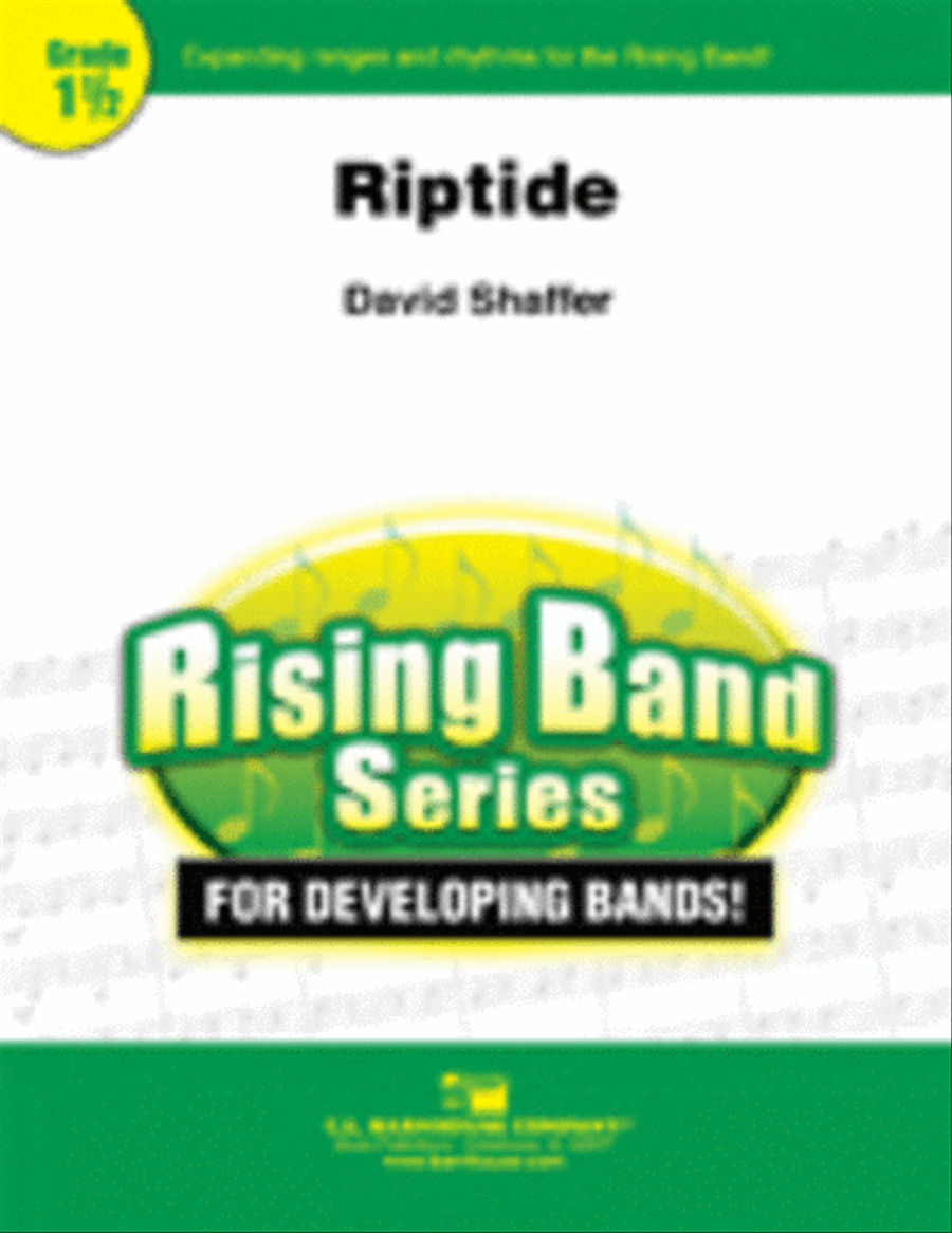 Riptide Concert Band scores gallery preview page 1