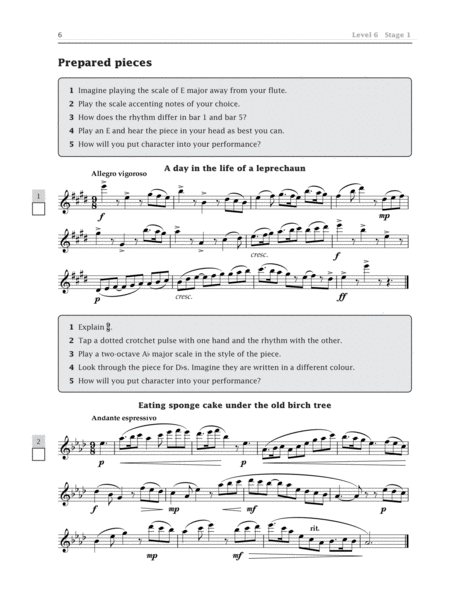 Improve Your Sight-Reading! Flute, Levels 6-8 (Advanced)