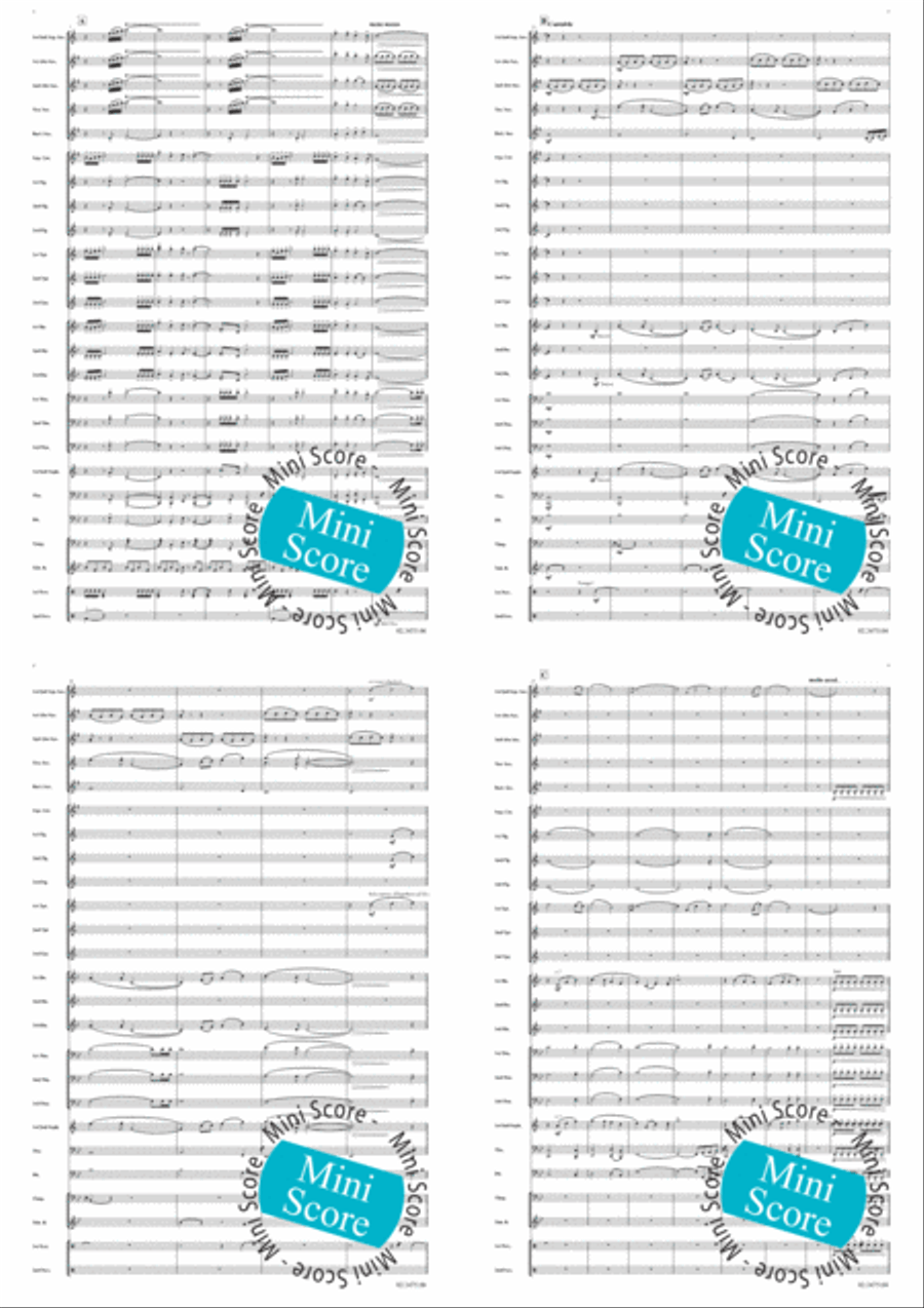 Festival Flourish Fanfare Band scores gallery preview page 3