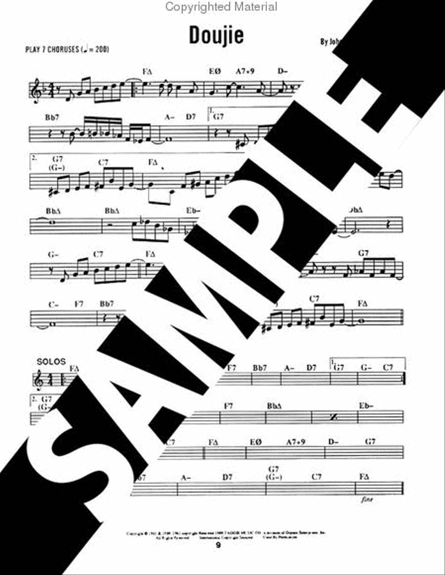 Volume 62 - Wes Montgomery Guitar scores gallery preview page 4