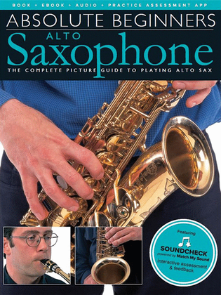 Book cover for Absolute Beginners – Alto Saxophone