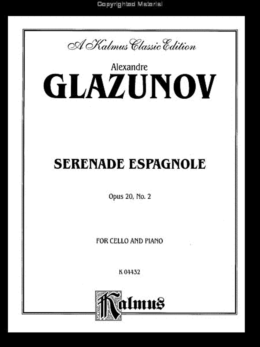 Serenade Espagnole Small Ensemble scores gallery preview page 2