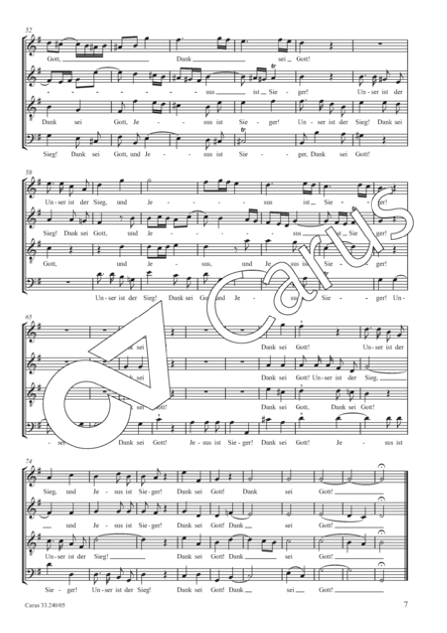 The Resurrection and Ascension of Jesus 4-Part scores gallery preview page 8