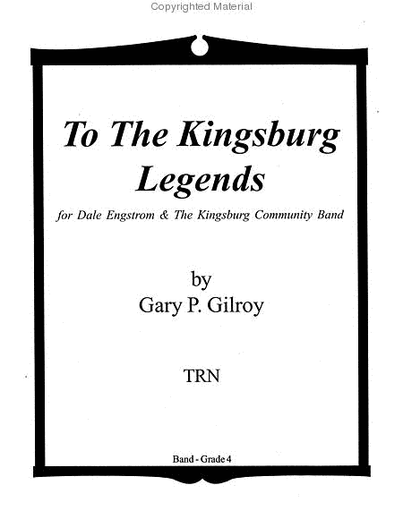 To The Kingsburg Legends image number null